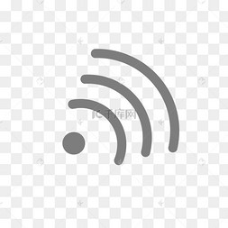 手机信号网络信号灰色小图案