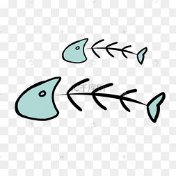 矢量手绘宠物鱼骨头下载 png下载psd手绘人体骨骼插画下载 png下载ai