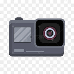 相机黑色卡通