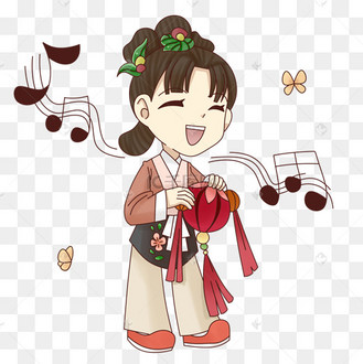 刘三姐拿绣球唱歌