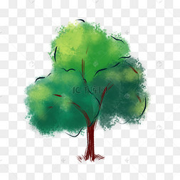 树植插画