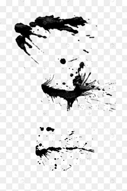 黑白泼墨背景