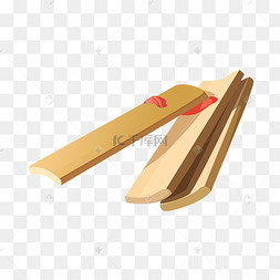 相声乐器快板插画