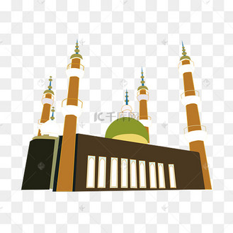 新疆国际大巴扎插画