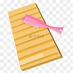 生活用品黄色搓衣板