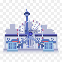 天津之眼电视塔