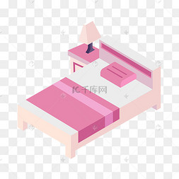 3d暖色木质高低床c4d床被子牛皮衣柜c4d床尾凳模型手绘2.