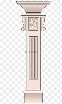 snap商用手绘卡通罗马帝国人created with snap商用3dc4d立体罗马柱