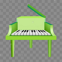 绿色钢琴