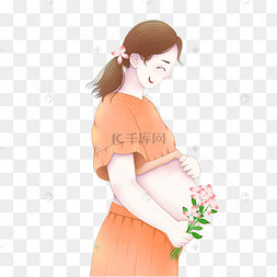 母亲怀孕图片