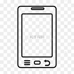简笔创意智能手机