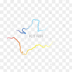 免抠元素 长江撞击山