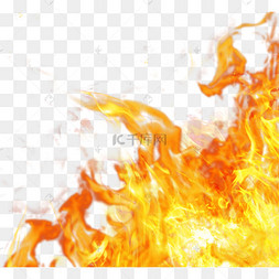 手绘火焰图片