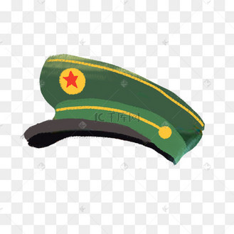 军人军帽素材