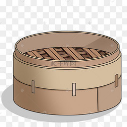 厨房厨具蒸笼卡通