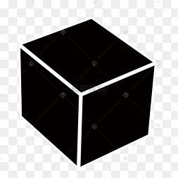 黑色科技感方块
