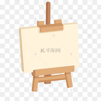 绘画工具画板插画