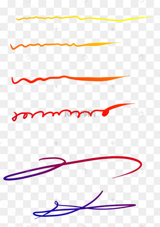 渐变色下划线
