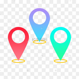 地标位置标注高清图标