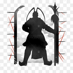 三国将军剪影