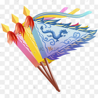 靠旗_素材_图片-千库网