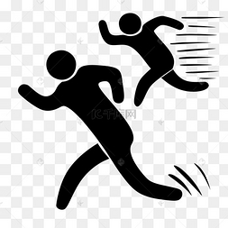 png下载psd红色披风火柴人下载 png下载ai创意涂鸦火柴人小人套图下载