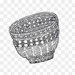 手绘简笔画线条