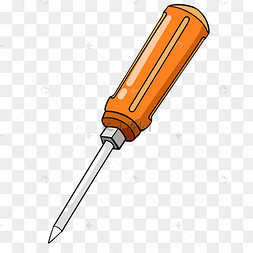 螺丝刀工具卡通