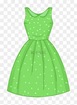 绿色裙子