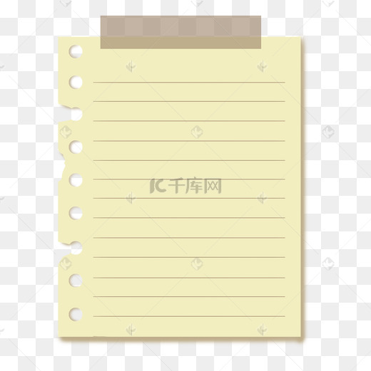 卡通纸条图片-卡通纸条图片素材免费下载-千库网