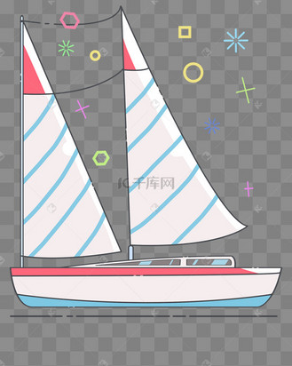 卡通杨帆图片_卡通杨帆设计图片素材大全-千库网