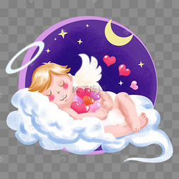 天使睡觉