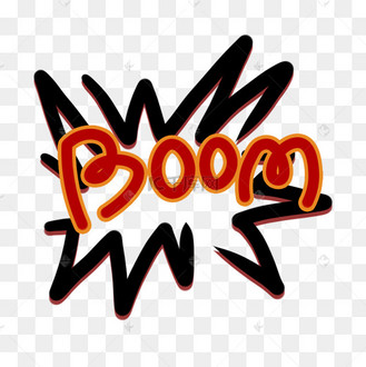 艺术字pngpsd矢量波普风爆炸字体设计pngpsdboom涂鸦爆炸素材pngpsd
