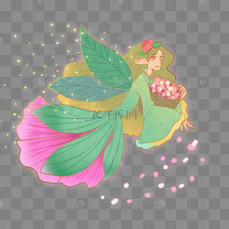 小仙子撒花