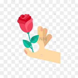 玫瑰花手拿