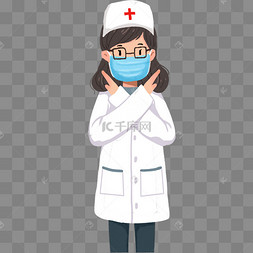 医生戴口罩图片