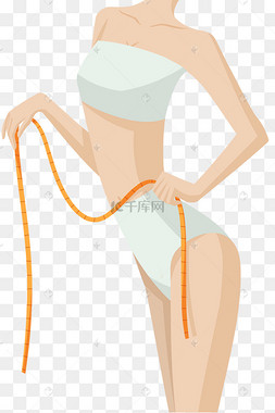 女人瘦身图片-女人瘦身图片素材免费下载-千库网