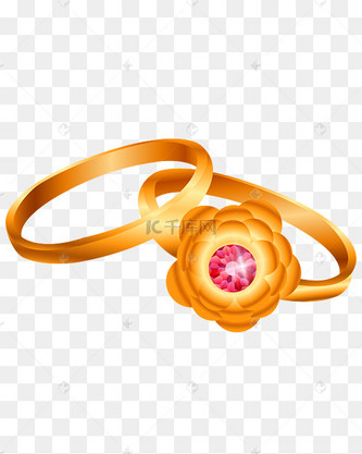 黄金戒指图片_黄金戒指设计图片素材大全-千库网