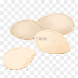 坚果南瓜子的插画