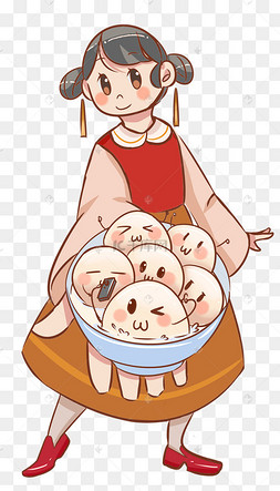 汤圆人图片-汤圆人图片素材免费下载-千库网