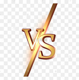 黄色vs立体字体元素