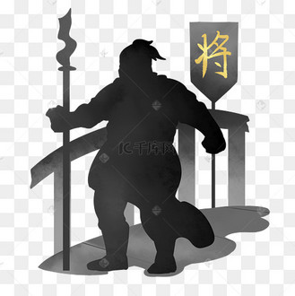 三国将军人物剪影