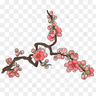 桃花季创意艺术字艺术字设计图片-千库网