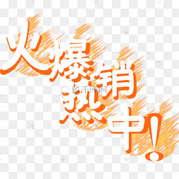 火爆热销中创意艺术字