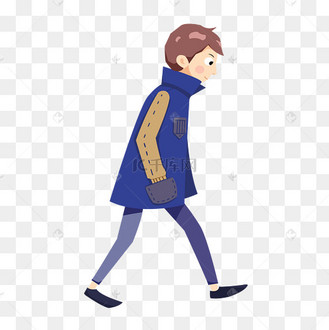 走路男孩