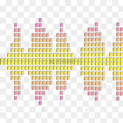 可爱粉色音轨矢量图