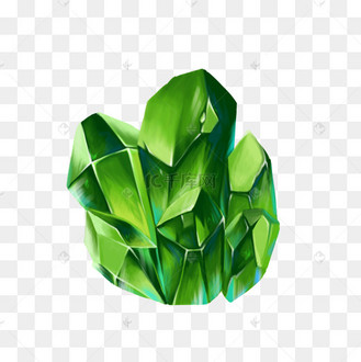 绿色矿石