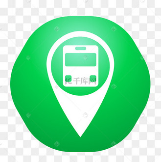 psd巴士公交站点图标官方指定