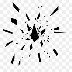 爆炸红色碎片图片-爆炸红色碎片图片素材免费下载-千库网