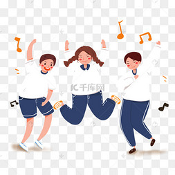 校园漫画人物图片-校园漫画人物图片素材免费下载-千库网